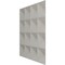 Ekena Millwork 19 5/8in. W x 19 5/8in. H Cornelia EnduraWall Decorative 3D Wall Panel Covers 2.67 Sq. Ft. WP20X20CNISG - alternate 5